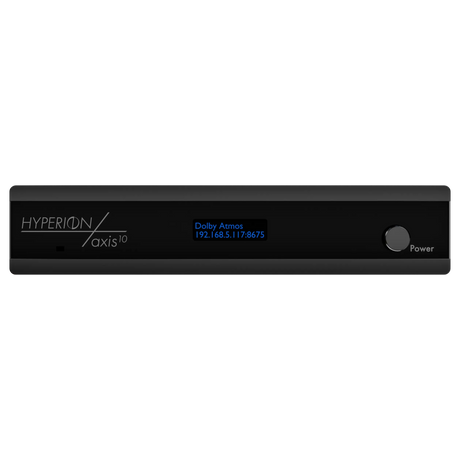 AudioControl ACP-AXIS10 Hyperion Axis10 eARC AoIP Processor, 10-Channel 