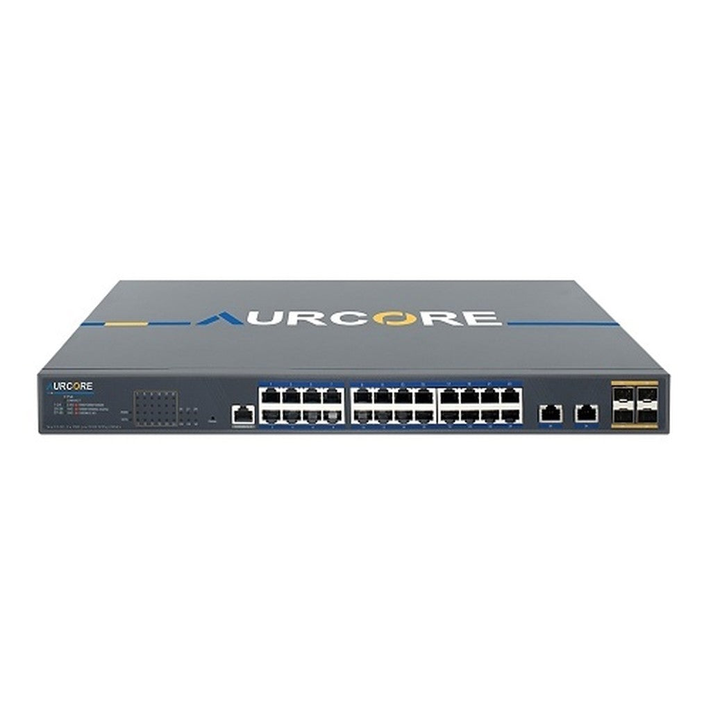 AurCore AES4102P 24-Port 2.5GbE L3 Managed PoE Plus Switch
