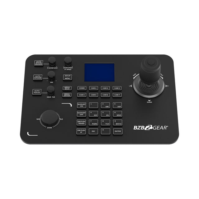 BZBGEAR BG-Commander Universal Advanced Serial and IP PTZ Joystick Controller with POE IP/RS-232/422/485