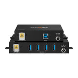 BZBGEAR BG-EXUF 4-Port USB3.1/2.0/1.1 SuperSpeed Fiber Extender