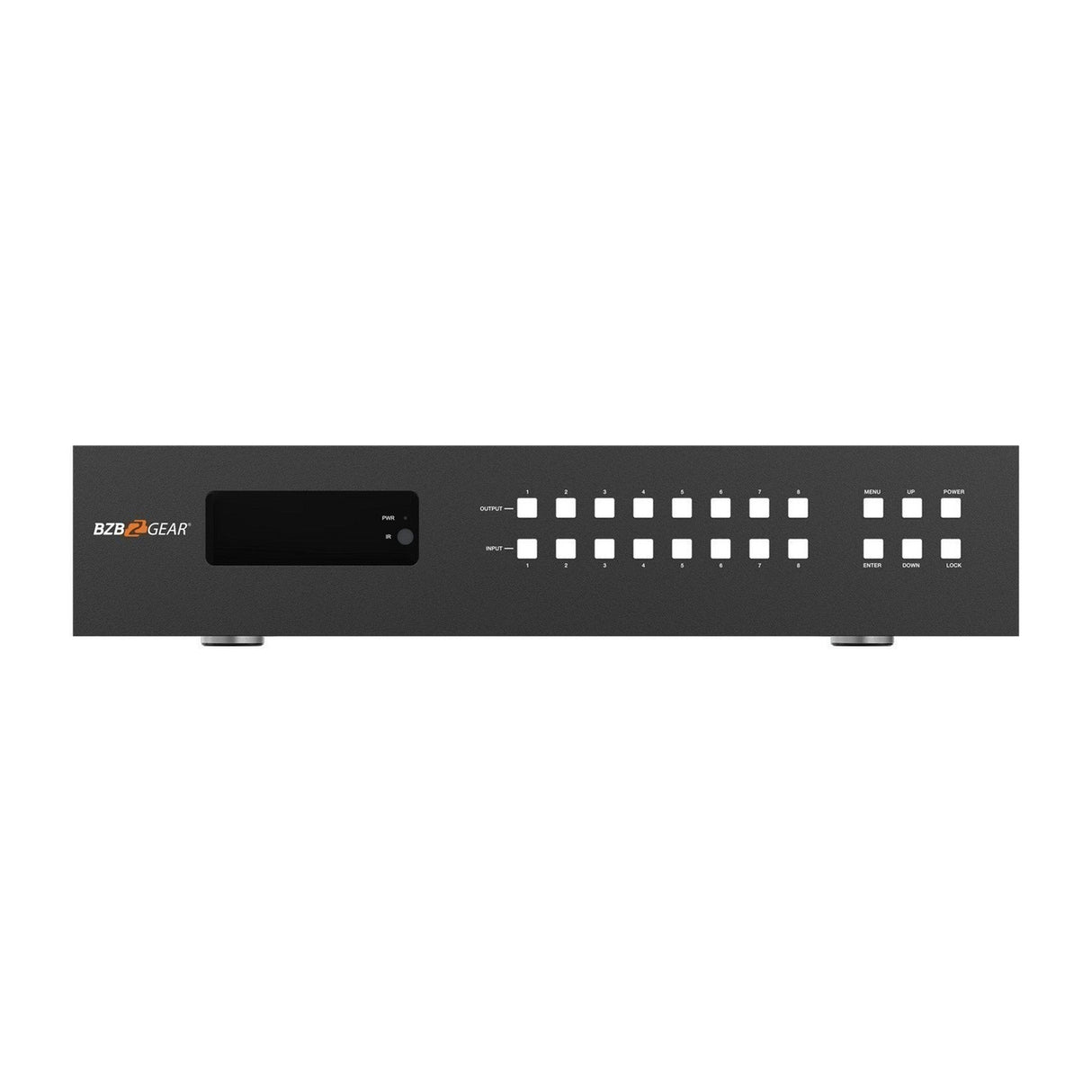 BZBGEAR BG-UM88-150L-KIT 8X8 4K UHD 18Gpbs HDMI and HDBaseT Matrix Switch