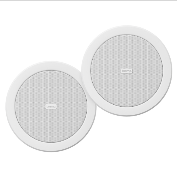 Biamp CM10TB 70V 100V ceiling mount loudspeaker pair