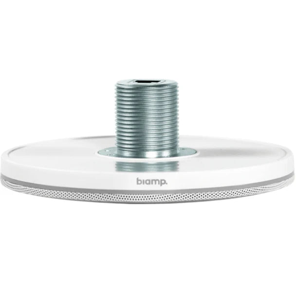 Biamp Parlé TCM-XEX ceiling expansion AVB low-profile ceiling microphone white