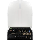 BirdDog P4K broadcast PTZ camera white with Full NDI and 6G-SDI outputs