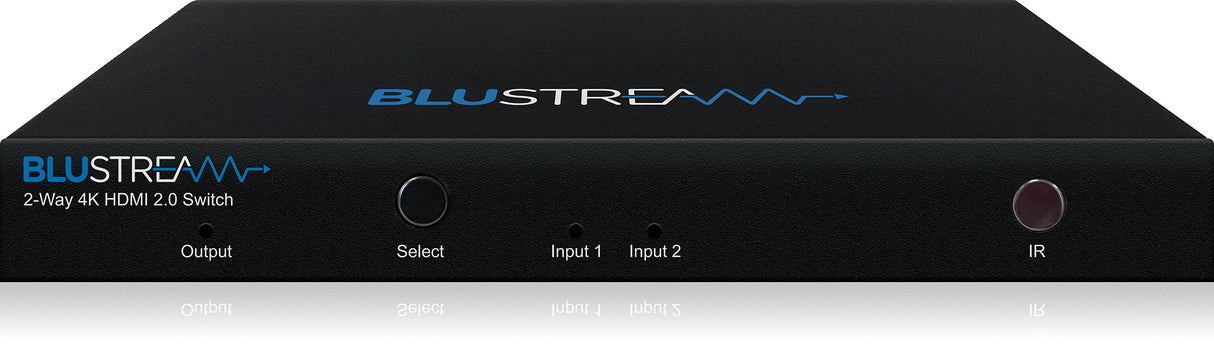 Blustream SW21AB-V2 2x1 4K HDMI 2.0 Switcher with Audio Breakout