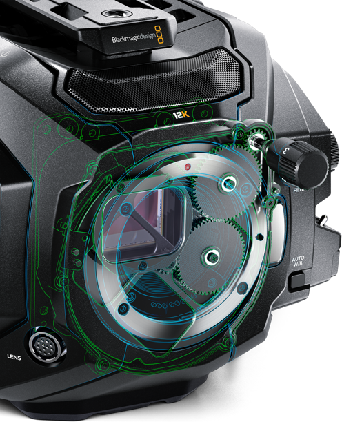 Blackmagic URSA Mini Pro 12K camera body for film production