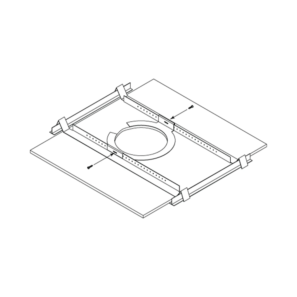 Bosch LM1-TB Tile Bridge and C-Ring for LC1 Series Loudspeakers, Pair