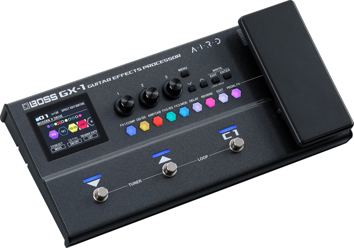 BOSS GX-1 multi effects pedal with expression pedal