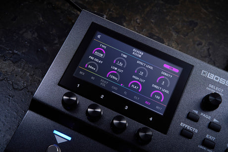 BOSS GX-10 touchscreen guitar effects unit