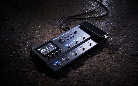 BOSS GX-100 effects processor with expression pedal