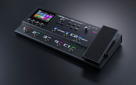 BOSS GX-100 effects processor with expression pedal