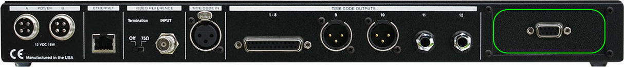 SR-112 timecode reshaper and distribution device for broadcast systems
