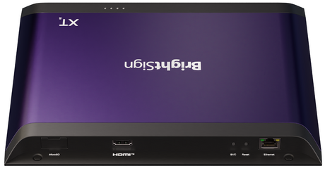 BrightSign XT245 8K60p Digital Signage Player with Standard I/O for videowalls and high resolution signage  Package