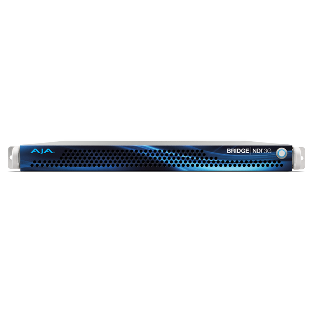 AJA BRIDGE NDI 3G High Density 4K/UltraHD/HD NDI/SDI Conversion Gateway