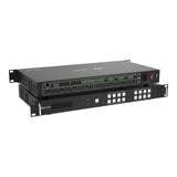 BZBGEAR BZ-MVS4X4-4K 4X4 4K UHD 18Gbps HDMI Video Wall Processor and Seamless Matrix Switcher