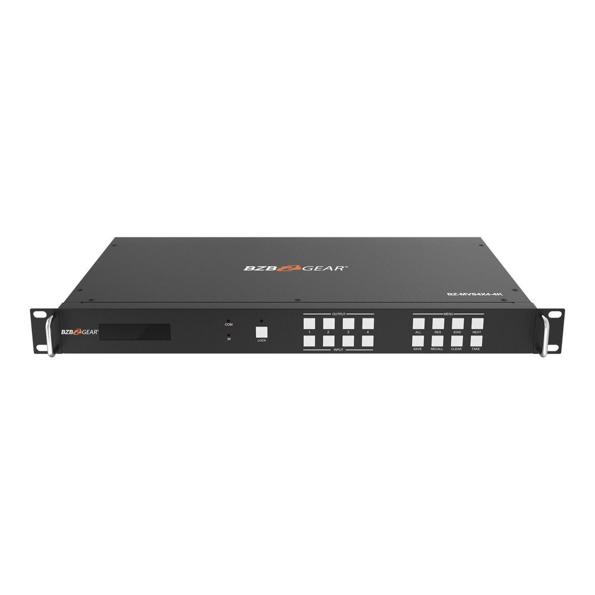 BZBGEAR BZ-MVS4X4-4K 4X4 4K UHD 18Gbps HDMI Video Wall Processor and Seamless Matrix Switcher