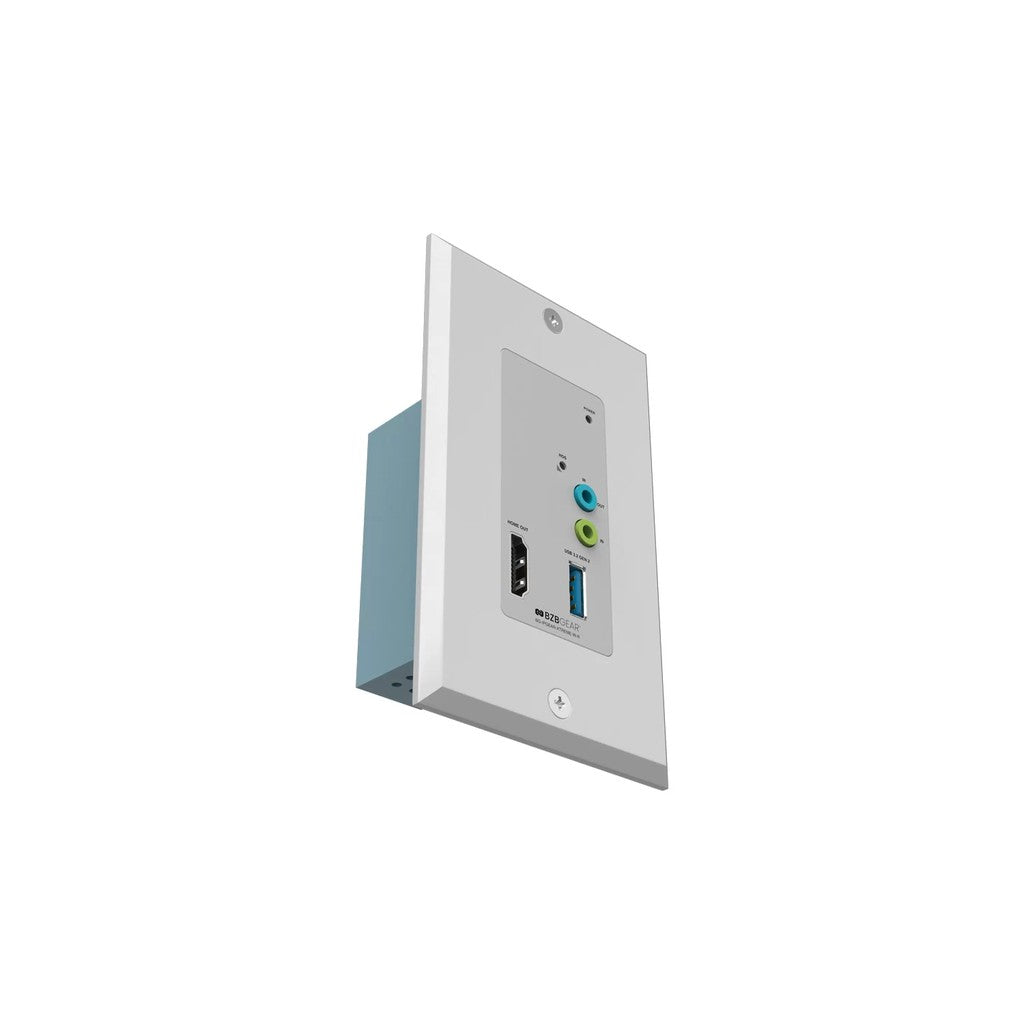 BZBGEAR BG-IPGEAR-XTREME-W HDMI 2.1 Wall Plate Extender