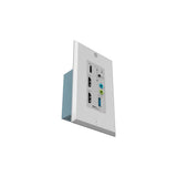 BZBGEAR BG-IPGEAR-XTREME-W HDMI 2.1 Wall Plate Extender