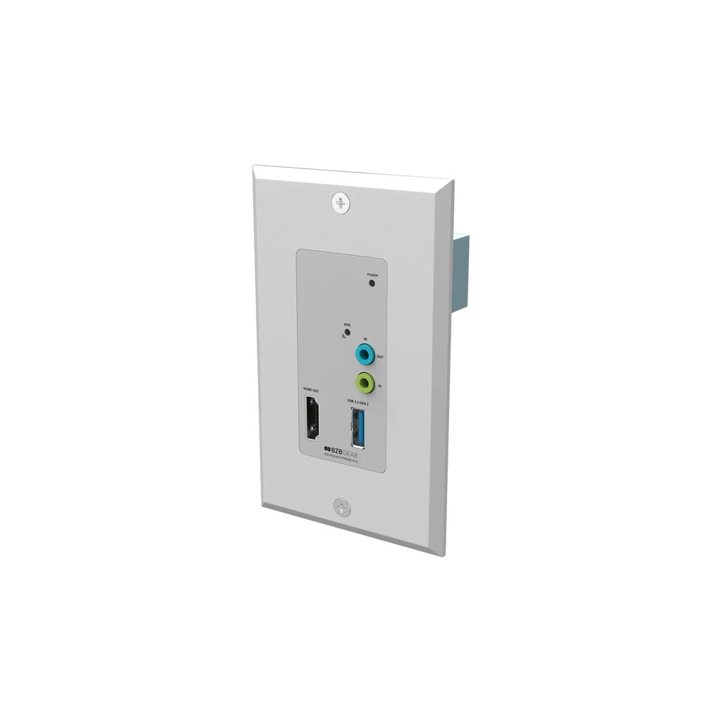 BZBGEAR BG-IPGEAR-XTREME-W HDMI 2.1 Wall Plate Extender