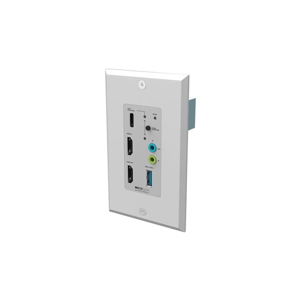 BZBGEAR BG-IPGEAR-XTREME-W HDMI 2.1 Wall Plate Extender