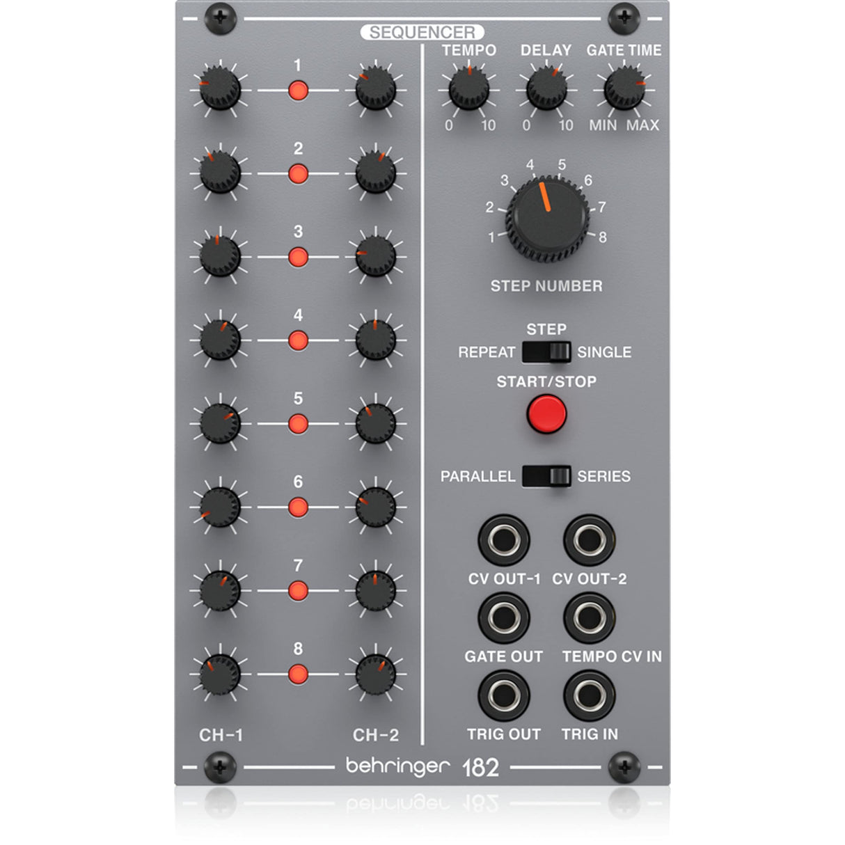 Behringer 182 Sequencer Analog 8-Step Eurorack Sequencer Module