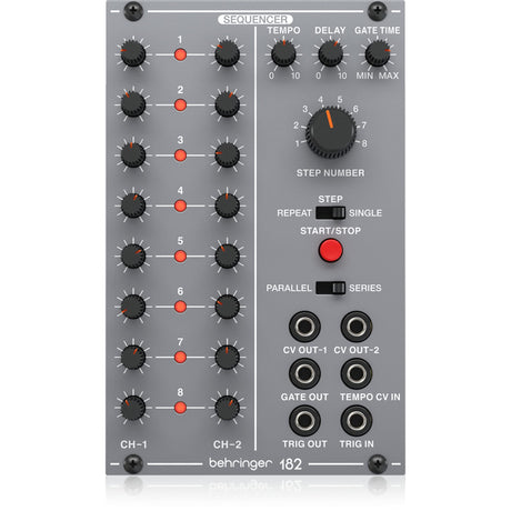 Behringer 182 Sequencer Analog 8-Step Eurorack Sequencer Module