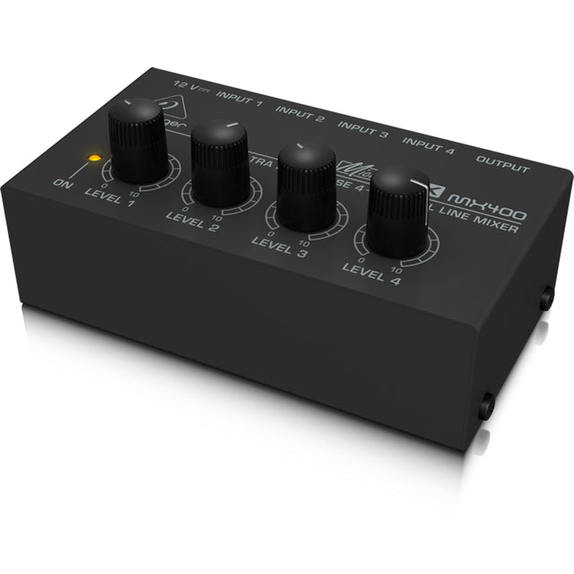 Behringer MICROMIX MX400 | Ultra Low Noise 4 Channel Line Mixer