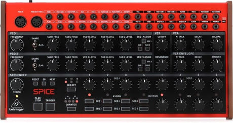 Behringer Spice Analog Semi-Modular Polyrhythmic Synthesizer