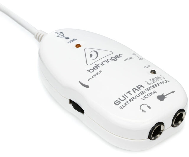 Behringer Guitar Link UCG102 | Guitar USB Recording Jamming Interface