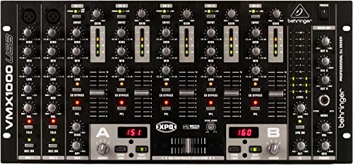 Behringer Pro Mixer VMX1000USB 7-Channel Rack-Mount DJ Mixer with USB