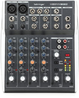 Behringer XENYX 802S 8-Input Analog Mixer with USB Streaming Interface