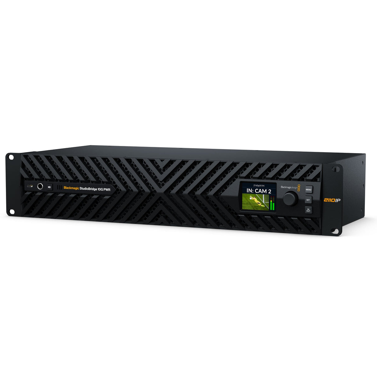 Blackmagic Design StudioBridge 10G PWR SMPTE 2110 IP Bridge PoE++