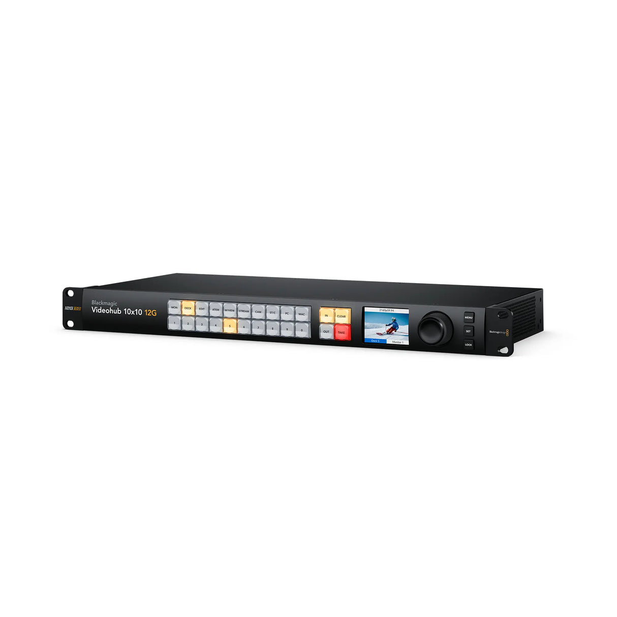 Blackmagic Design Videohub 10x10 12G Zero Latency Video Router