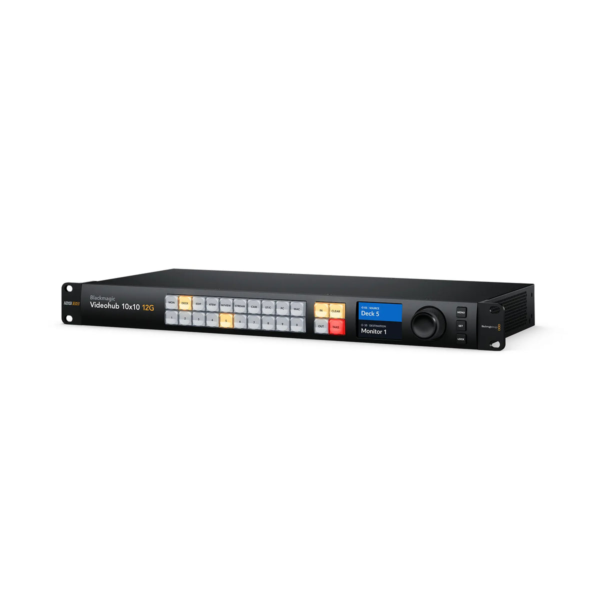 Blackmagic Design Videohub 10x10 12G Zero Latency Video Router