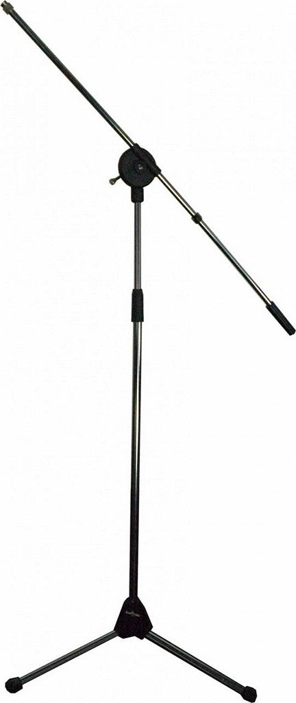 Boom Microphone Stand with Chrome Finish