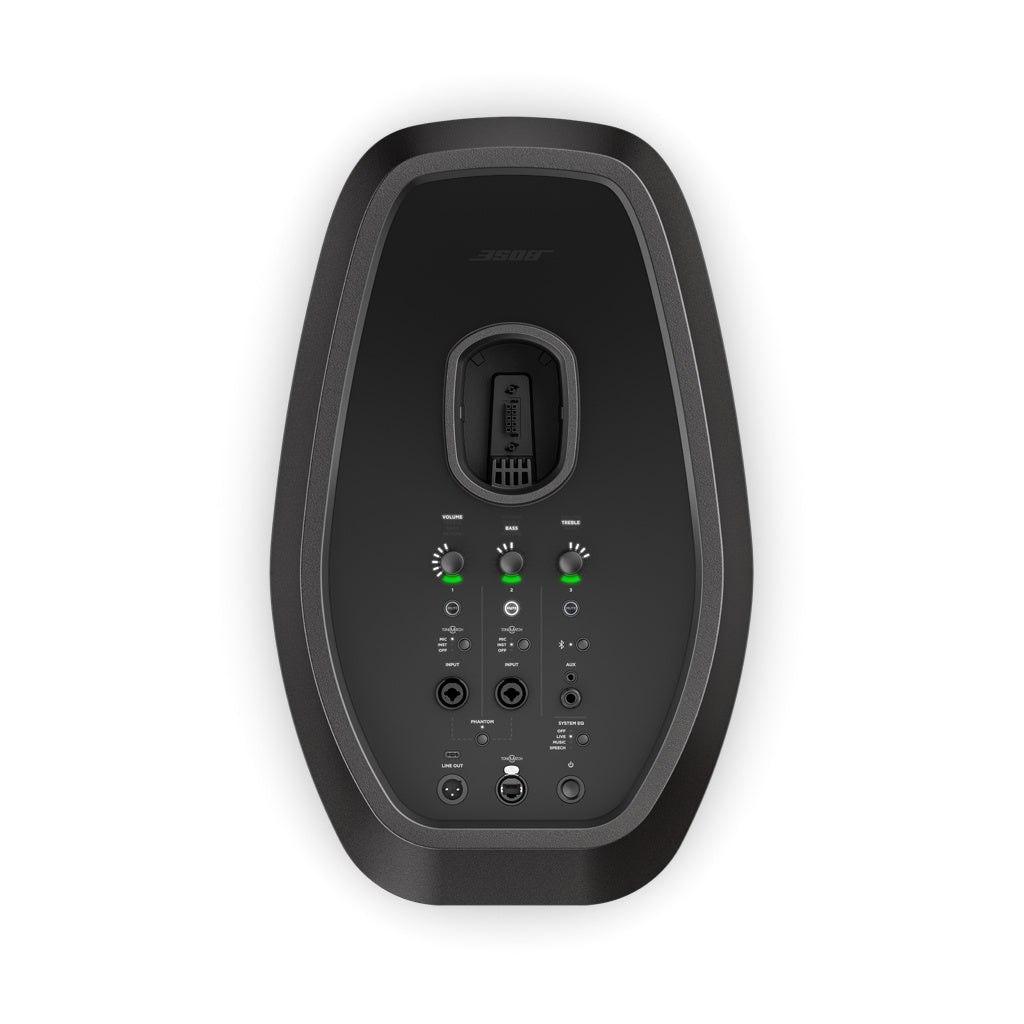 Bose L1 Pro32 power stand top panel with 3-channel mixer