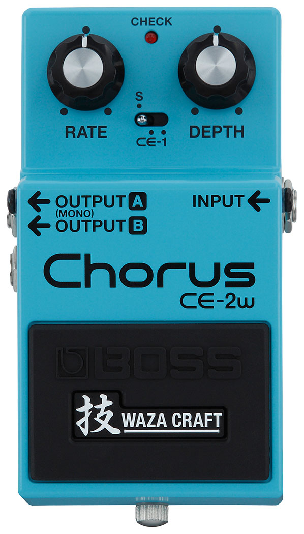 BOSS CE-2W Chorus Waza Craft Guitar Effects Pedal