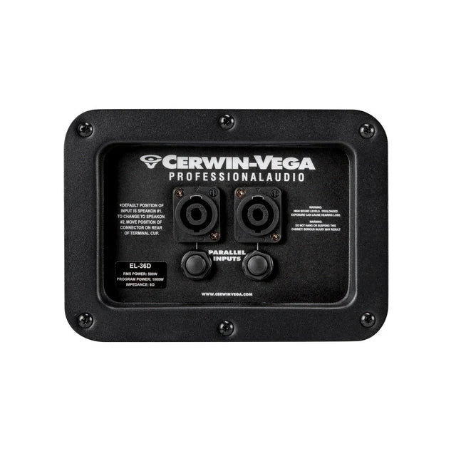 Cerwin Vega EL-36D Earthquake bass system subwoofer