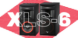 Cerwin-Vega XLS-6 6-1/2 Inch 2-Way Bookshelf Speaker  with fiber impregnated woofer soft dome tweeter and black-ash enclosure