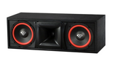 Cerwin-Vega XLS-6C 6-1/2 Inch 2-Way Center Channel Speaker with dual woofers soft dome tweeter waveguide and black ash enclosure