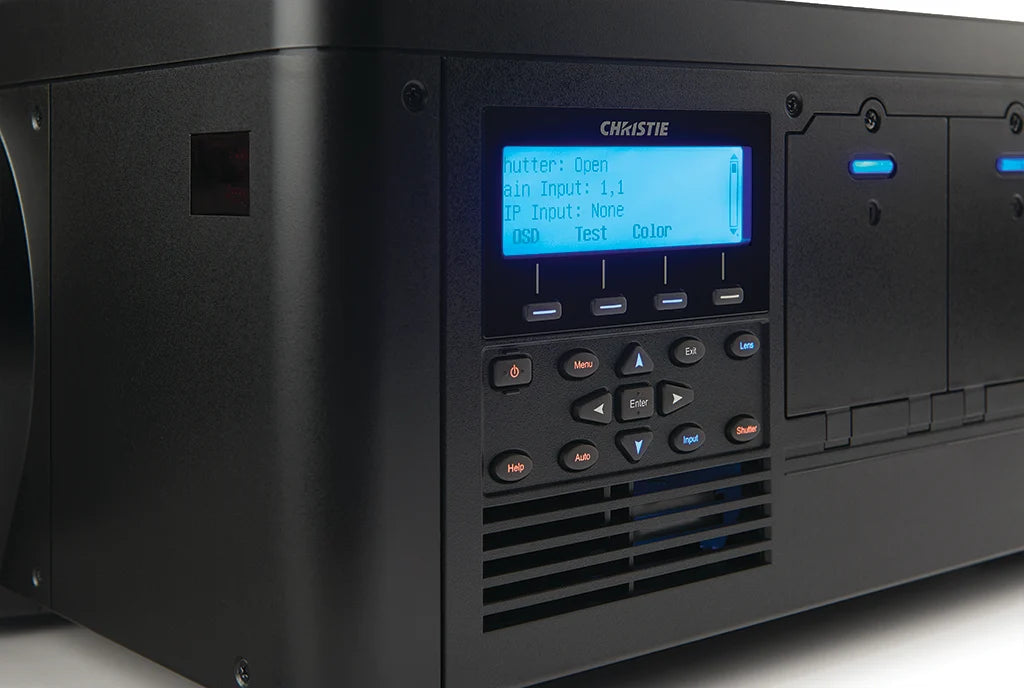 Christie 3DLP projector for rental staging and large screen applications