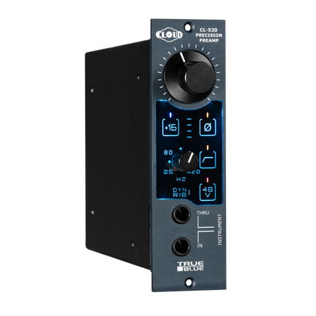 Cloud Microphones True Blue 520 Precision 500 Series Mic Preamp