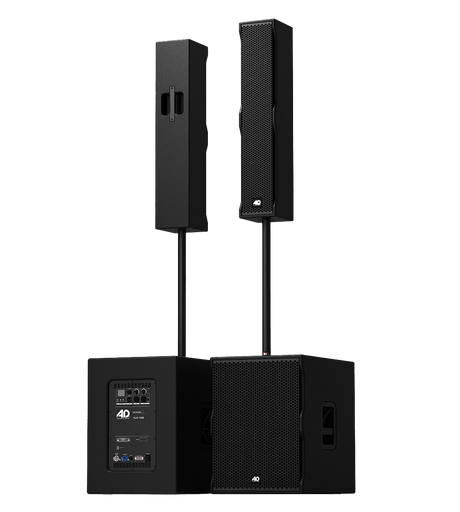 Acoustic Drive CLX3000 3000W Powered Column Array with 15-Inch Subwoofer