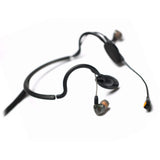 Point Source Audio CM-i5-4F Dual In-Ear Intercom Headset with Condenser Noise-Cancelling Boom Microphone with 4-Pin