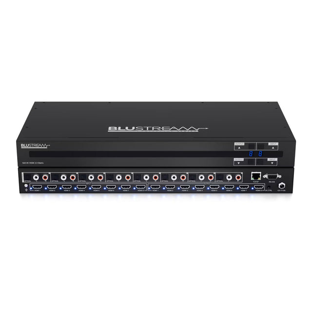 Blustream CMX88CS 8x8 HDMI 2.0 Matrix with Smart Scaling and CSC