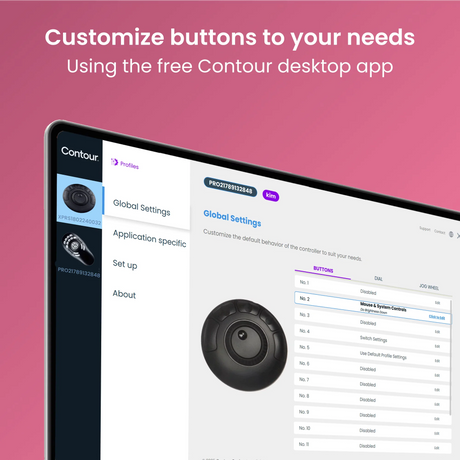 Contour Design ShuttleXpress controller for audio and video editing
