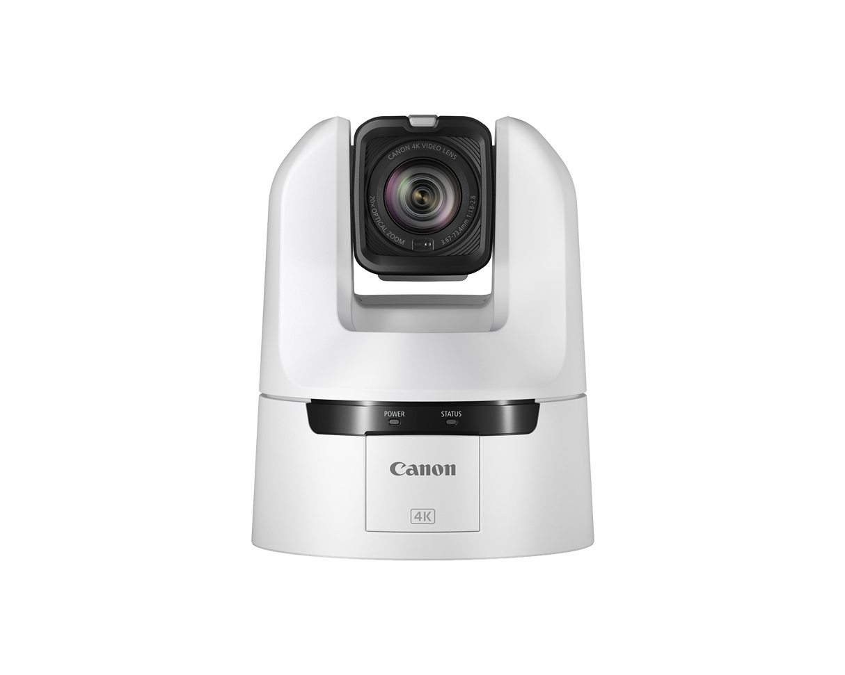 Canon CR-N350 4K NDI PTZ Camera with 20x Zoom (White)