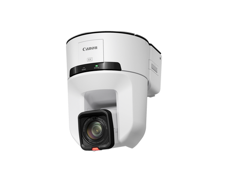 Canon CR-N350 4K NDI PTZ Camera with 20x Zoom (White)