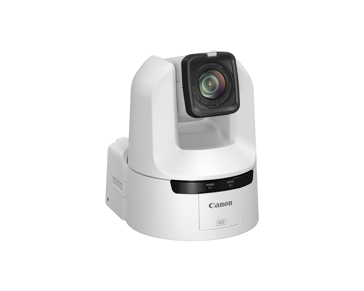 Canon CR-N400 4K 12G-SDI NDI PTZ Camera with 20x Optical Zoom (White)
