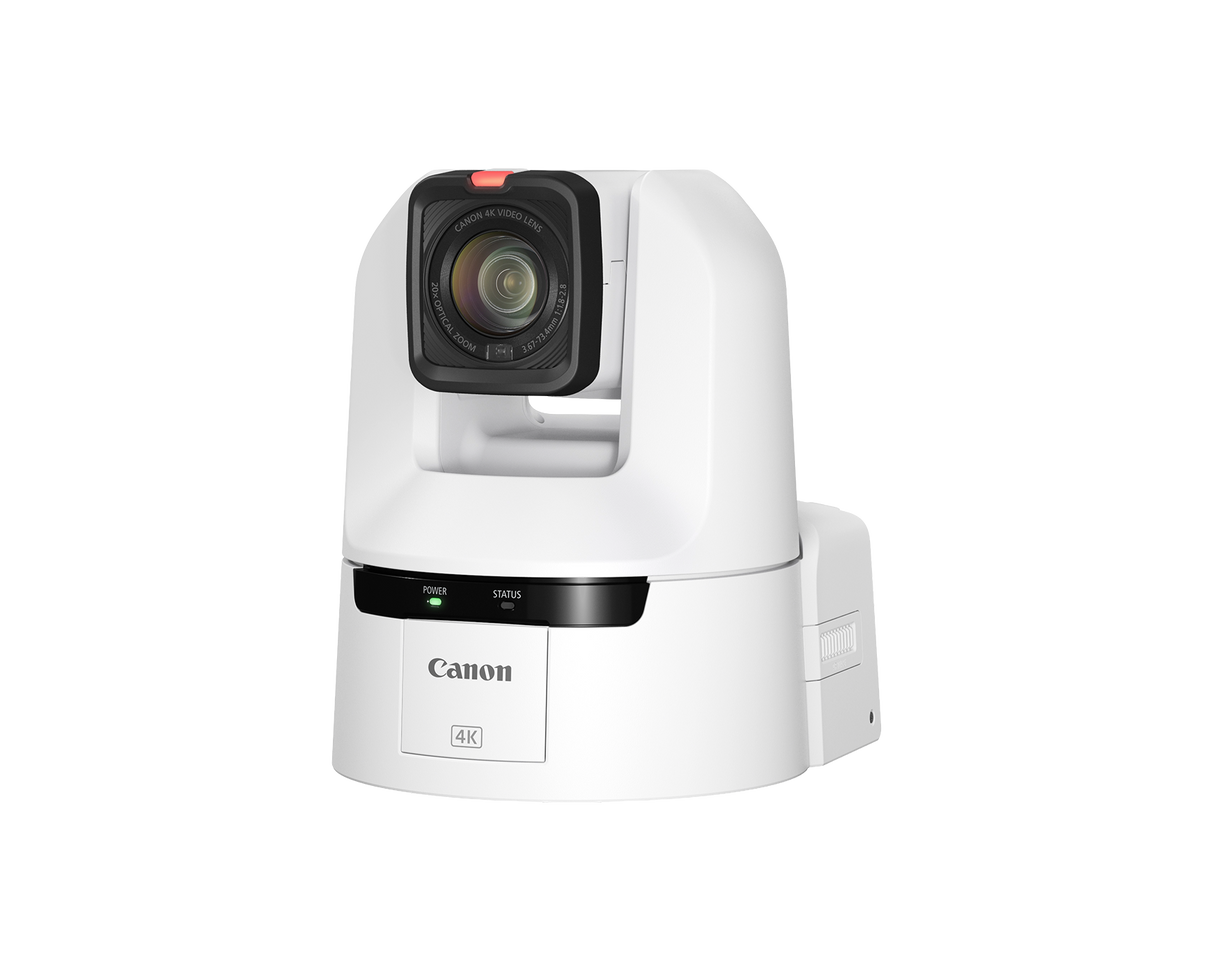 Canon CR-N400 4K 12G-SDI NDI PTZ Camera with 20x Optical Zoom (White)